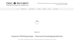 Desktop Screenshot of execsecurity.com